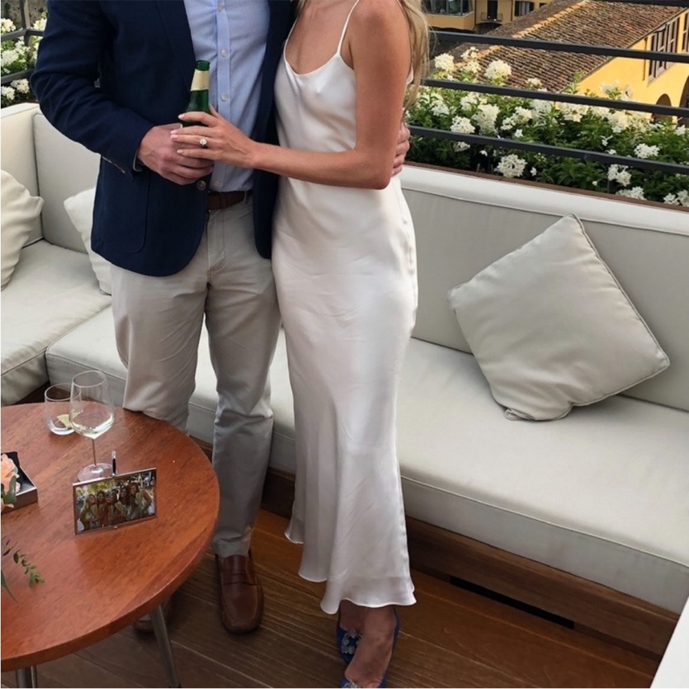 White dress